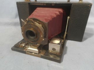 Antique Kodak No 2 Model B (rare) Folding Pocket Autographic Brownie Vtg Camera
