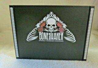 Boneshaker Mace 4.  50 X 60 Black Wood Cigar Box -