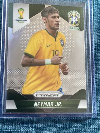 Rare 2014 Panini Prizm Neymar Jr.  Fifa World Cup Brasil