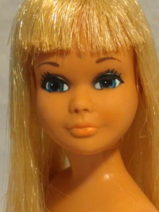 Vintage Barbie Sister Skipper Blonde Sun Set Malibu 1069 Japan 1960s