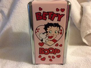 Vintage Betty Boop Retro Heart Shaped Diner Napkin Holder 1998