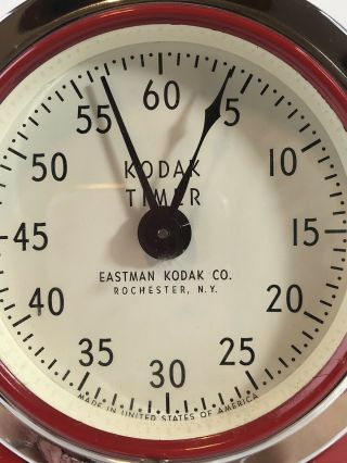 Vintage Eastman Kodak Company Wind Up Timer 8239 in 2