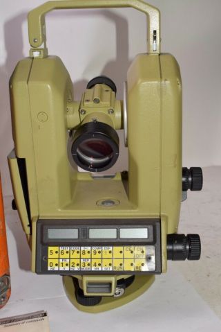 Leica,  Wild Heerbrugg Part: T2002,  Theomat Electronic Precision Theodolite w/Cas 2