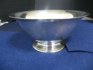 INDIAN HARBOR YACHT CLUB 1927 TROPHY BOWL.  STERLING SILVER by GORHAM STANDISH 3