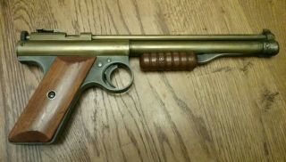 Vintage Benjamin Franklin Model 130 Pump Pellet Air Target Pistol Antique