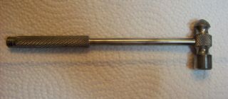 Vintage Small All Steel 4 Ounce Ball Peen Hammer,  Machinist,  Jeweler,  Gunsmith