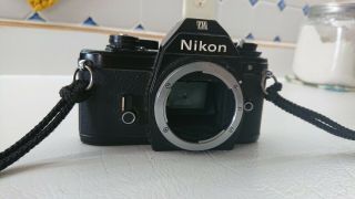 Vintage Nikon Em M90 35mm Slr Film Camera Body Only