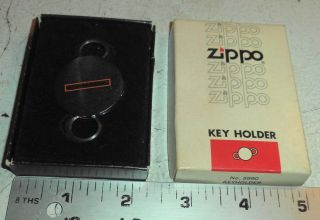 Vintage Zippo Key Holder Complete 5990 Furmanite