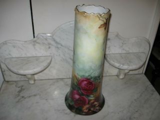 Limoges France Antique Hand Painted Roses 15 