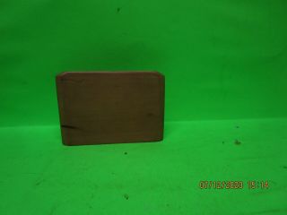 Vintage Wooden Cigarette Case/stash Box