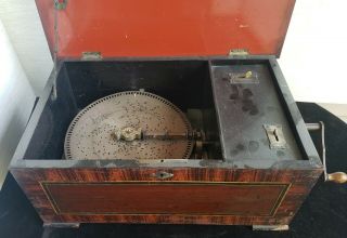 The Imperial: Antique Music Box with 9 inch Disc 2