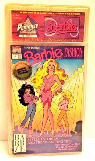 Vintage 1993 Marvel Comics - Barbie Fashion 1st Issues Limited Edition Pack