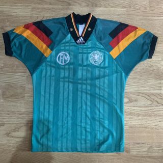 1992 94 Germany Away Football Shirt Small Adult Vintage Classic 36 - 38” Read