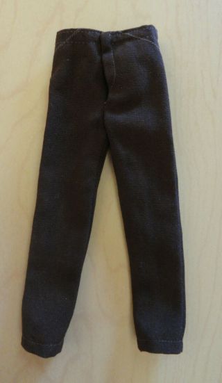 Vintage Barbie Ken College Student Dark Brown Slacks/pants