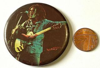 BOB MARLEY - Old OG Vtg 1970s Large Button Pin Badge 55mm The Wailers Rocksteady 2