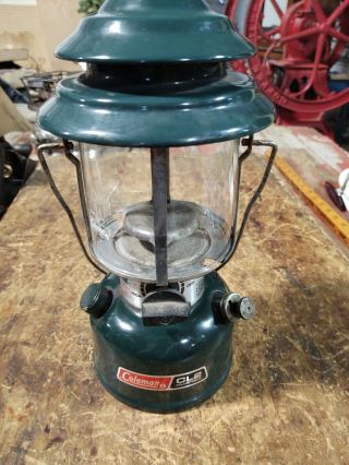 Vintage 1985 Coleman Double Mantle Gas Lantern Model 288 Dated 12/85 Camping