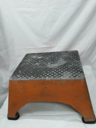 Vintage Great Northern Railway Step Stool,  15 - 1/2 " Long,  10 - 1/4 " Tall