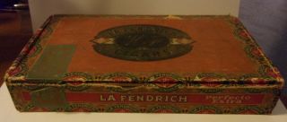 Vintage La Fendrich Havana Rich Cigar Box