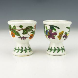 Vintage Portmeirion Pottery Botanic Garden - Egg Cups - Lovely