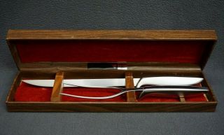 ,  Vtg Gerber Legendary Blades 9 " Balmung Knife & Ron Fork W/orig Case,