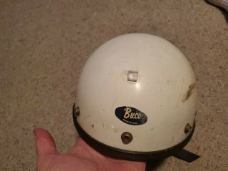 Vintage Buco Defender Half Helmet With Visor