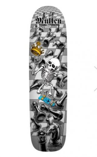 Powell Peralta Bones Brigade Series 12 Rodney Mullen Skateboard Deck (7.  4 ")