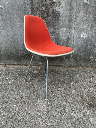 Herman Miller Eames Upholstered Fiberglass Chair