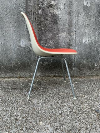 Herman Miller Eames Upholstered Fiberglass Chair 2