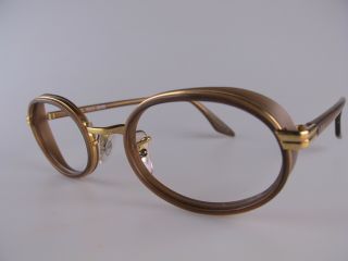 Vintage B&l Ray Ban Oval Eyeglasses Frames W2814 Made In Usa