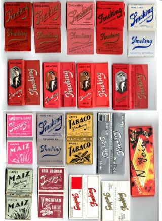18 Different - Smoking Brand - Cigarette Rolling Papers