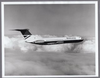 British Airways Vickers Vc10 G - Asgr Large Vintage Airline Photo 2