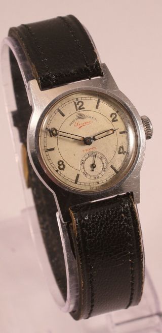 1930s/40s West End Sowar Prima Fixed Lug Military Style Watch - Borgel Case Fhf