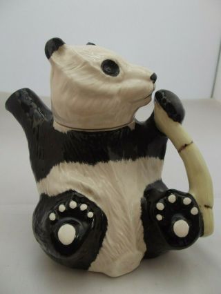 Vintage Beswick England Panda Teapot Bear Collectors Piece.