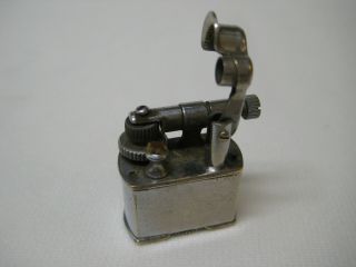 Vintage Miniature Lift Arm Lighter Continental,  Made In Japan