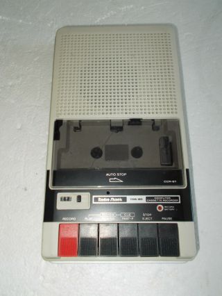 Vintage Radio Shack Tandy Ccr - 81 Model 26 - 1208a Tape Recorder