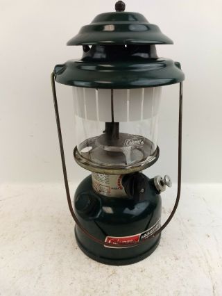 Vintage 1986 Coleman Double Mantle Gas Lantern Model 288 Dated 11/86 Camping