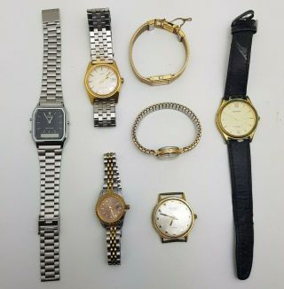 Joblot Casio Sekonda Seiko Timex Vintage Watches Bundle 26