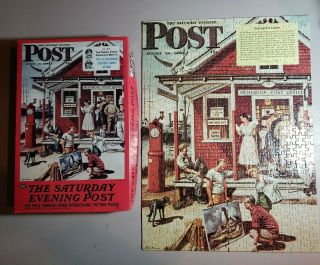 Vintage August 26 1950 The Saturday Evening Post Cover 500 Piece Puzzle 230