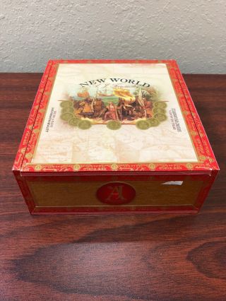 World A.  J.  Fernandez Toro Cigar Box - Empty