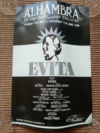 Vintage Evita The Musical - Alhambra Theatre,  Bradford