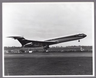 Boac Vickers Vc10 G - Asgp Large Vintage Airline Photo 1