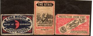 Matchbox Labels Norway 3 Slightly Average Contents 60