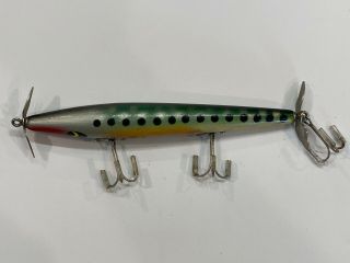 Vintage Smithwick Devils Horse 5 1/2 Inch F - 325 Spotted Ape Fishing Lure.