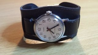 1978 Vintage Timex Mechanical Wrist Watch.