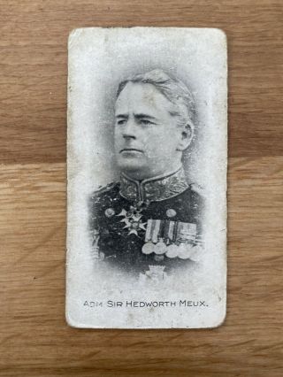 Rare Taddy Admirals & Generals Cigarette Card 1915 No.  13 Cat Price £40