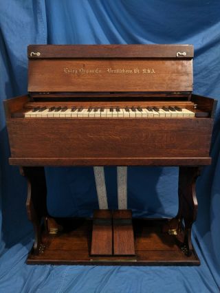 Estey Portable Organ Estey Style Jj Antique Pump Organ 1904