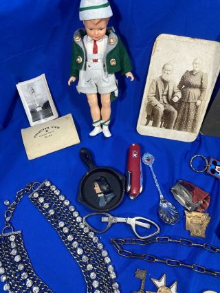 Vintage Junk Drawer - Little Bit Of Everything 2 Look At Photos 3