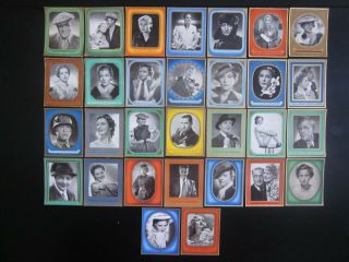 30 German Cigarette Cards Of German Film Stars Of The 1930s,  Issued In 1937,  2/2