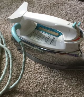 Vintage Sunbeam Steam Iron “ironmaster” Model Sd - L; Pre Owned,