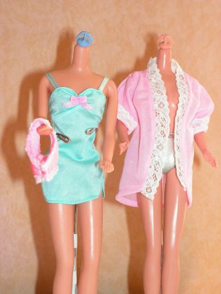 Barbie Vintage Vetement N°3184 Lingerie 1990